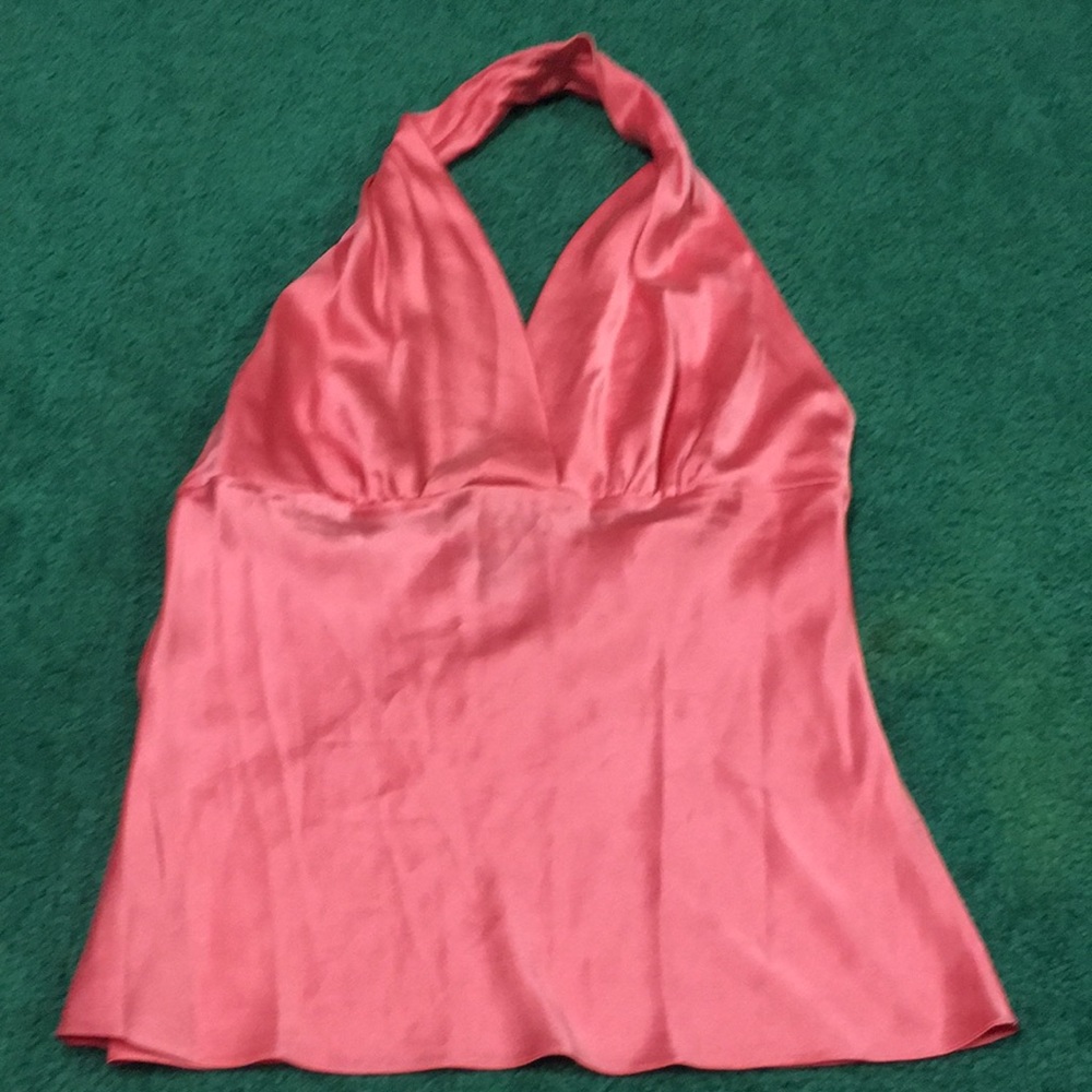 Express Pink Silk Halter